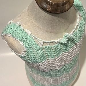 Crochet vest 0-3 months